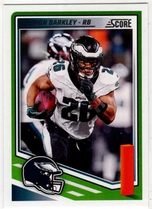2025 Panini Score Football Saquon Barkley No. 61 Philadelphia Eagles - Bild 1 von 2