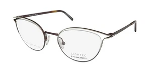 NEW LIGHTEC 30177L EYEGLASS FRAME FRANCE 49-19-140 METAL & PLASTIC FULL-RIM - Picture 1 of 8