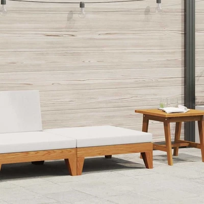 Garten Lounge Set mit Kissen Gartensofa Gartenmöbel Massivholz Akazie vidaXL - Bild 1 von 4