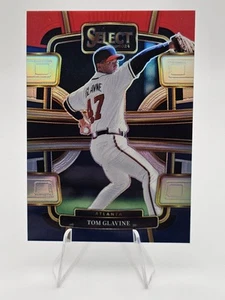 2024 Panini Select Tom Glavine Red Blue Prizm #40 Atlanta Braves Hall Of Fame - Picture 1 of 2