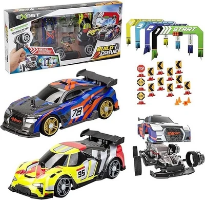 Silverlit: Exost Build 2 Drive RC Car Duo Set - Image 1 of 4
