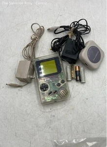Nintendo Game Boy Original Clear Handheld System With Related Accessories - Picture 1 of 6