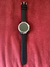 Mobvoi Ticwatch Pro 45mm Liquid Metal Silver Carbon Fiber Case with Black...