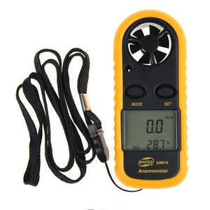 GM816 Smart Hand-held Air Wind Speed Scale Meter Digital Anemometer 30M/S(65MPH) - Picture 1 of 5