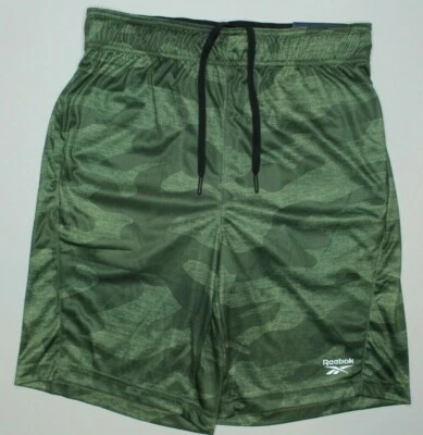 REEBOK CENTRALE TRAINING SHORT MEN SMALL TO LARGE SLIM 9 INCH NEW SWISS ARMY - Image 1 of 4