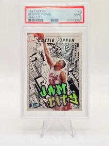 Scottie Pippen 1997 Fleer Ultra Jam City SP PSA 9 #3 Bulls - Picture 1 of 2