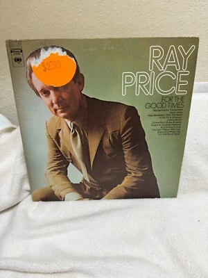 Ray Price For The Good Times LP Vinyl - GOOD CONDITION!!! - Image 1 of 2