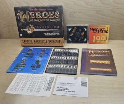 Heroes Of Might And Magic Compendium - PC CD-ROM GAME - Big Box - Image 1 of 4