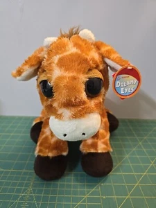 NEW Aurora Dreamy Eyes Giraffe 9" Plush Stuffed Animal Toy Zoo Hang Tag - Picture 1 of 5