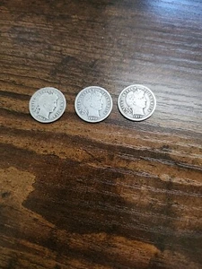 1912 Barber Dime, VG, .900 Silver (ONE COIN ONLY!) - Picture 1 of 2