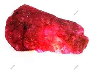 Natural Earth Mined 550 Ct Red Ruby Huge Rough Loose Gemstone CERTIFIED - Picture 1 of 12