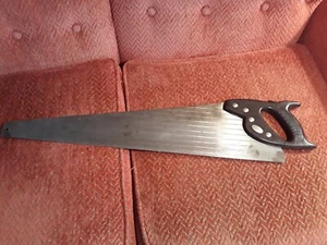 CRAFTSMAN 26" HAND SAW 10 PT. , HOLLOW GROUND, PLASTIC HANDLE - Picture 1 of 16