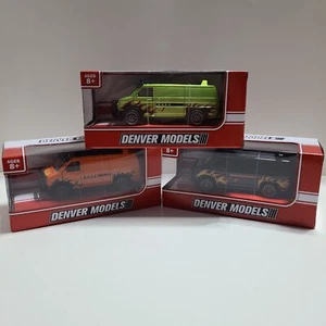 Denver Models Die cast Flaming Vans Complete Series of 3 Individual Models. - Picture 1 of 7