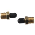 2PCS Tank Fill Valve Ickel Plated Brass 1/4" Tank valve  Car