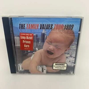 The Family Values Tour 1999 *Hype Sticker* CD Album VGC Limp Bizkit, Primus,... - Photo 1/4