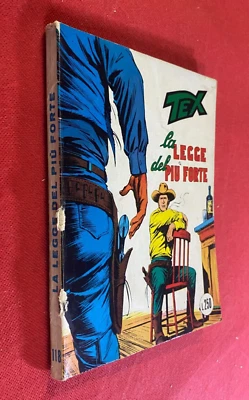 TEX n. 118 LA LEGGE DEL PIU' FORTE Araldo Lire 250 (1970) Fumetto NO MG 2926 - Immagine 1 di 4
