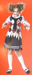 Youth Girl Tween Zombie School Girl Costume Sz Large (10 - 12) NEW - Picture 1 of 2