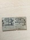 Lm And Sr  Railway Ticket  Bickershaw And A To  A 75