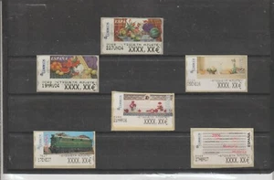 España Etiquetas ATM arranque de Maquina año 2003-6 (GV-488) - Picture 1 of 1