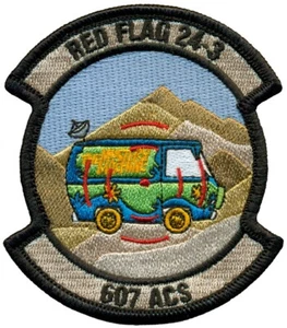 USAF 607th AIR CONTROL SQUADRON – RED FLAG 2024-3 PATCH - Picture 1 of 1
