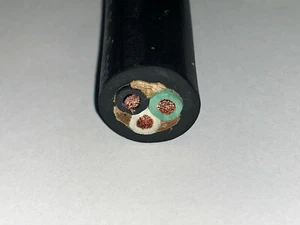 5 FT 10/3 SOOW SO SOO SOW BLACK RUBBER CORD EXTENSION WIRE/CABLE - Picture 1 of 2