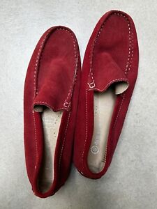 Men’s Red Suede Loafers 45/11