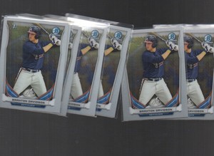 (15) COUNT LOT BRAXTON DAVIDSON 2014 BOWMAN CHROME DRAFT PROSPECTS #CDP28