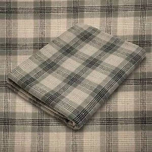 Tan and Olive Tartan Plaid Cotton Flannel Fabric - 60" Wide - Sold by the Yard - Picture 1 of 5