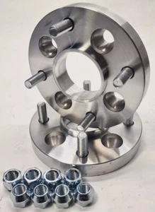 15mm adapters for Mazda Toyota 4x100 54.1 to 4x114.3 fit Nissan wheels - Picture 1 of 1