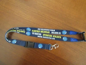Llavero EU NAVFOR Unión Europea UE Misión Operación Atalanta lanyard - Imagen 1 de 1