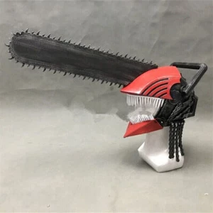 Chainsaw Man Pochita Man Cosplay EVA Foam Helmet Mask Handsaw Props Halloween - Picture 1 of 9