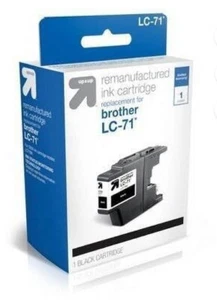 Neue Up & Up Tintenpatrone Schwarz für LC71 für BRUDER - Bild 1 von 5