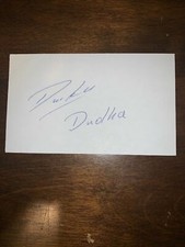 DARIUSZ DUDKA - BOXER - AUTOGRAPH SIGNED - INDEX CARD -AUTHENTIC -C1234