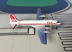 PSA Douglas DC-4 N88747 colori anni '50 scala 1:400 pressofuso aeroclassici - Foto 1 di 1