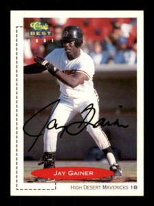 1991 Classic Best #230 Jay Gainer AUTOGRAPHED!!!! 242926