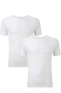 adam & eesa Mens Thermal Short Sleeve Base Layer Top - Adults Winter Ski Inners - Picture 1 of 6