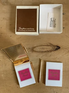 Vintage Stratton Handbag Notecase & Pen. Basildon Bond Paper in Presentation Box - Picture 1 of 13