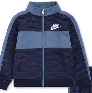 Nike Sportswear Toddler Boys Textured Club Pique-Knit Jacket ,  - U90midnigh Siz - Picture 1 of 3