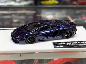 TARDIS 1/64 Deep Blue Lamborghini Aventador LP700-4 Car Model Limited Edition - Picture 1 of 3