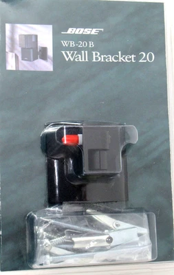 Bose Genuine Acoustimass Lifestyle UB-20 Wall Mount Bracket Cube Speaker UB-20B - Image 1 of 4