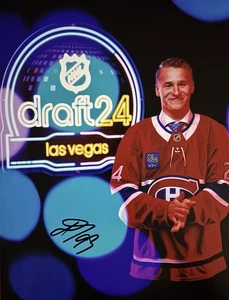 ¡Foto 8x10 firmada por Ivan DEMIDOV! ¡¡Superestrella rusa canadienses de Montreal!! con certificado de autenticidad - Imagen 1 de 3