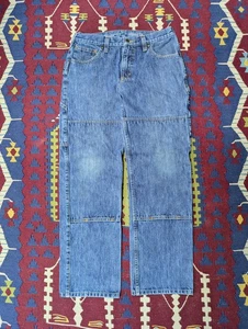 Carhartt Double Knee Jeans, 30x30, Denim Carpenters Pants, Workwear, Relaxed - Picture 1 of 7