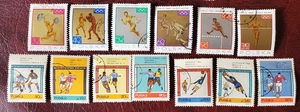 13 Poland Stamps Lot#94w Sports - Picture 1 of 1