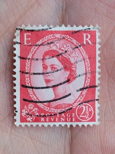 Queen Elizabeth ll Stampn 2 1/2P 1962 used - Picture 1 of 3