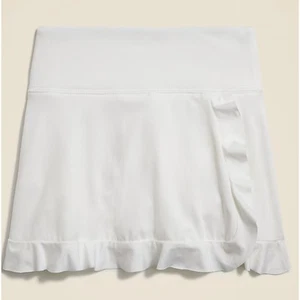 J Crew Crewcuts Active Skort 12 White NWT Skirt Shorts Kids Tennis Pickleball - Picture 1 of 3