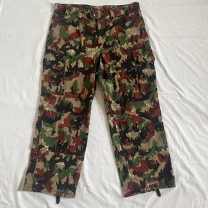 Swiss Army M83 Camo Camouflage Pants 38x29 - Picture 1 of 11