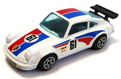 BURAGO USATO  1:43  AUTO DIE CAST PORSCHE 911 #61      MADE IN  ITALY - Immagine 1 di 4
