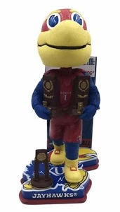 Kansas Jayhawks NCAA Men's Basketball Champions Red Jersey Phog Bobblehead NCAA - Picture 1 of 1