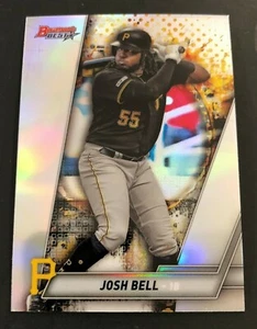 2019 Bowmans Best REFRACTOR Parallel JOSH BELL Pirates #17 - Picture 1 of 1