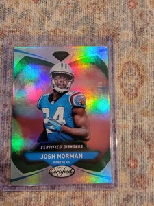2018 Panini Certified Diamonds Josh Norman 1/5 #15 Rare SP